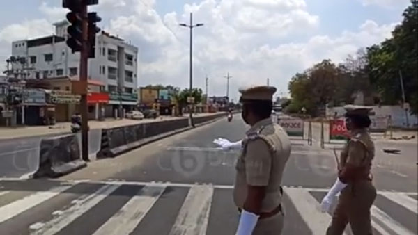 விதி மீறினால் கொரோனா நோயாளியுடன் ஒரு நாள் டூர்.. புள்ளிங்கோ இளைஞர்களை சிதறவிட்ட திருப்பூர் போலீஸ்..