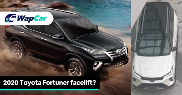 புதிய டொயோடா ஃபார்ச்சூனர் ஃபேஸ்லிஃப்ட்டின் தோற்றம் முதன்முறையாக இணையத்தில் கசிவு..!