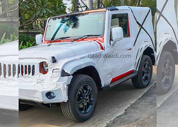 அறிமுகத்திற்கு வேகமாக தயாராகி வரும் 2020 மஹிந்திரா தார்... தயாரிப்பு வெர்சனின் தோற்றம் வெளியானது...!