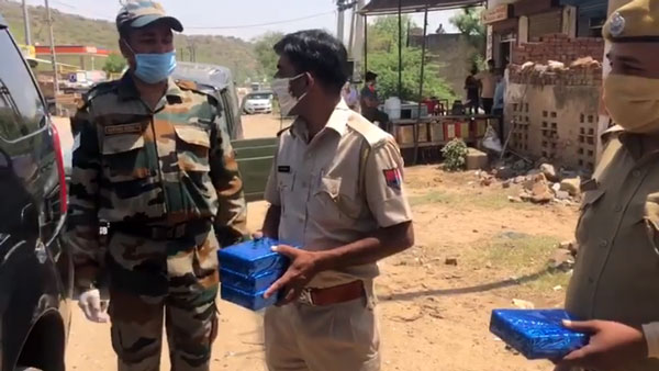 ஜெய்ஹிந்த்... காவல் துறையை மகிழ்ச்சியில் திக்குமுக்காட வைத்த இந்திய ராணுவம்... என்னனு தெரியுமா?