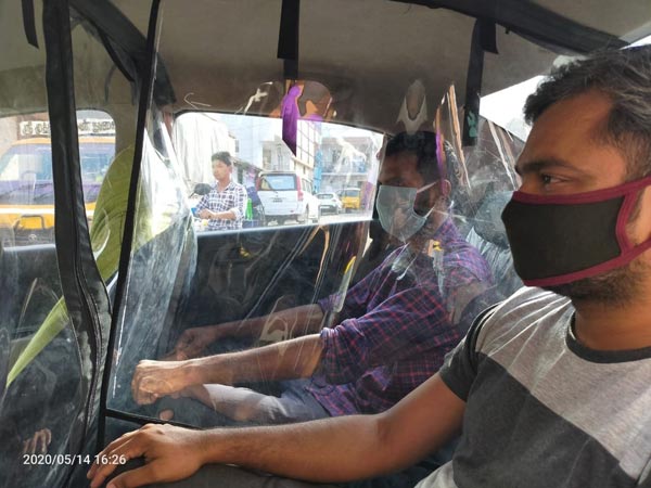 வெறும் 1,500 ரூபாய்தான் செலவு... கொரோனாவை தடுக்க சூப்பர் ஐடியா... கெத்து காட்டும் கோவை கார் ஓனர்...