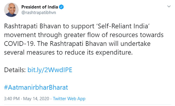 ரூ. 10 கோடி மதிப்புள்ள புதிய கார் வாங்கும் திட்டத்தை ஒத்தி வைத்த குடியரசு தலைவர்... ஏன் தெரியுமா?
