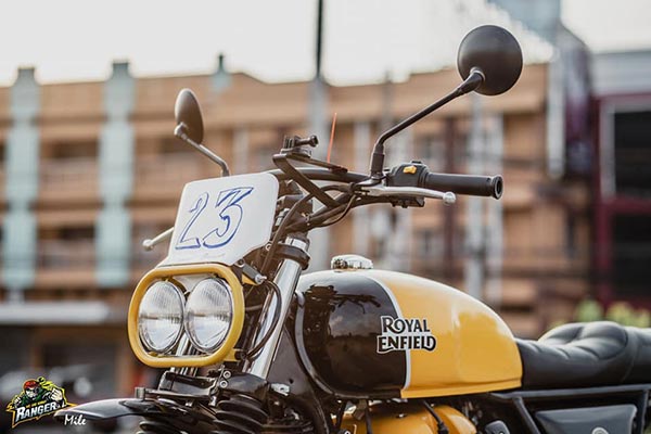 ஸ்க்ரம்ப்லர் தோற்றத்திற்கு மாறியுள்ள ராயல் எண்ட்பீல்டு இண்டர்செப்டர் 650...