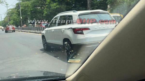அறிமுகத்திற்கு முன்னதாக இந்தியாவில் ஸ்கோடா கரோக் எஸ்யூவி சோதனை ஓட்டம்...