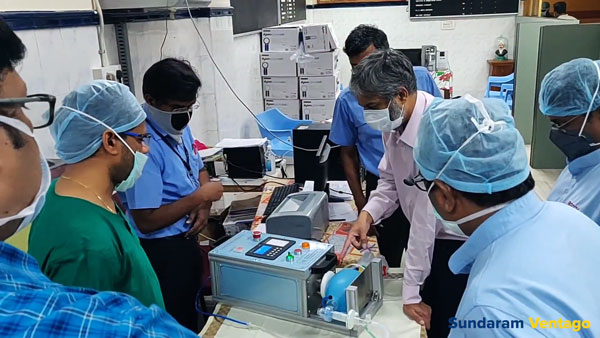 தமிழகத்திற்கு பெருமை தேடி தந்த டிவிஎஸ்... மிக மிக மலிவு விலை உயிர் காக்கும் கருவி தயாரித்து சாதனை!