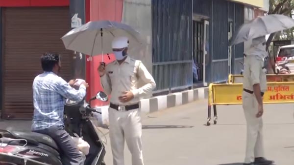 கொரோனா வைரசை ஒழிக்க புது யுக்தி... செம்ம ட்ரிக்கை கையாளும் காவல்துறை... பொதுமக்கள் வியப்பு!