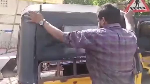 இது புதுசா இருக்கே... டபுள் வருமானம் பார்க்க சூப்பர் ஐடியா... கோவையை கலக்கும் கில்லாடி ஆட்டோ டிரைவர்