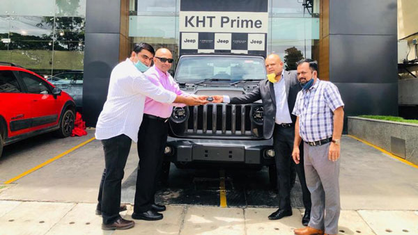 இந்தியாவின் முதல் ஜீப் ரேங்லர் ரூபிகான் மாடல்... பெங்களுருவில் டெலிவிரி...!