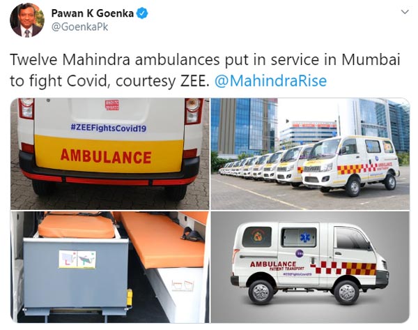 இவ்ளோ கம்மி விலையில் உயிர் காக்கும் ஆம்புலன்ஸா... நாமும் ஒன்றை வாங்கிக்கலாம் போலிருக்கே... திக்கு முக்காட செய்த மஹிந்திரா!