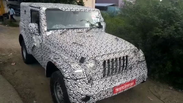 2020 தார் மாடலின் உட்புற கேபின் இவ்வாறு தான் இருக்கும்... வெளிச்சம் போட்டு காட்டிய ஸ்பை வீடியோ...