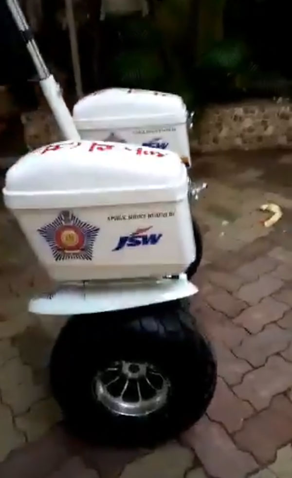 என்ன ஆனாலும் இது குப்புற சாயாது! சென்னை காவல்துறை அடுத்து மும்பை போலீஸில் இணைந்த நவீன மின்சார வாகனம்...