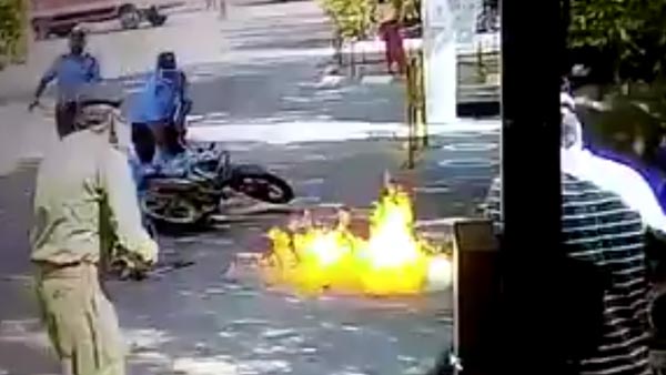 சானிட்டைசர்களால் இப்படி ஒரு ஆபத்தா..? நீங்க துளியளவும் இதை எதிர்பார்த்திருக்க மாட்டீங்க... வீடியோ!