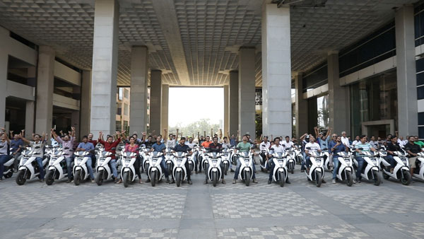 ஏத்தர் எலெக்ட்ரிக் ஸ்கூட்டர்களுக்கு எக்ஸ்சேஞ்ச் வசதி அறிமுகம்