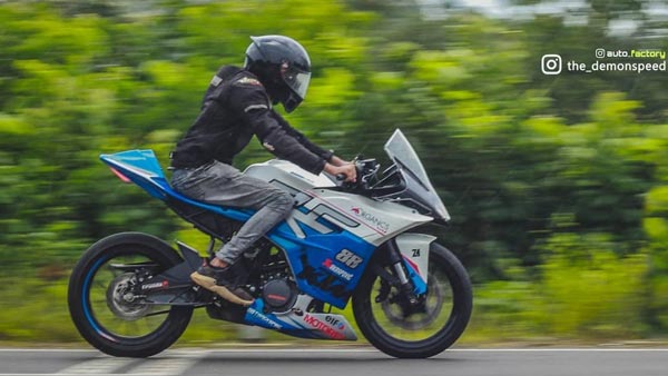 பைக் மாடிஃபைடில் மீண்டும் மெர்சல் காட்டியுள்ள கேரளா... இம்முறை கேடிஎம் ஆர்சி200 பைக்...