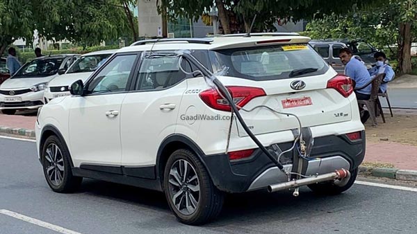மஹிந்திரா எக்ஸ்யூவி300 எஸ்யூவி காரில் புதிய டர்போ பெட்ரோல் என்ஜின்... இந்தியாவில் சோதனை ஓட்டம்...