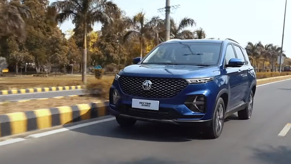 நடு வரிசையில் இரு கேப்டன் இருக்கைகள்... அட்டகாசமான வடிவமைப்பில் வருகிறது புதிய எம்ஜி ஹெக்டர் ப்ளஸ்...