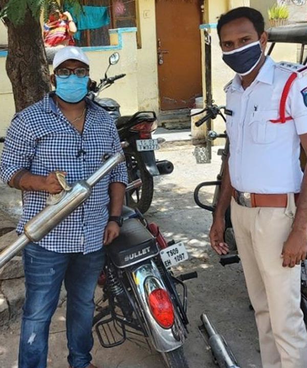 காதை கிழிக்கும் சத்தம்... ராயல் என்பீல்டு பைக் ஓனர்களின் வாலை ஒட்ட நறுக்கிய போலீஸ்... சூப்பர் ஆக்ஸன்