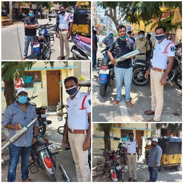 காதை கிழிக்கும் சத்தம்... ராயல் என்பீல்டு பைக் ஓனர்களின் வாலை ஒட்ட நறுக்கிய போலீஸ்... சூப்பர் ஆக்ஸன்