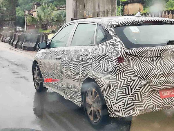 2020 ஹுண்டாய் ஐ20 ஹேட்ச்பேக் கார் ஹைதராபாத்தில் சோதனை ஓட்டம்...