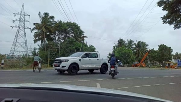 டொயோட்டா ஹைலக்ஸிற்கு போட்டியாக... ஃபோர்டு ரேஞ்சர் இந்தியாவில் சோதனை...