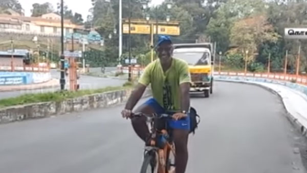 சென்னையில் இருந்து கொடைக்கானல் மலைக்கு சைக்கிள் பயணம்... காரணத்தை கேட்டு அசந்து போன மக்கள்...