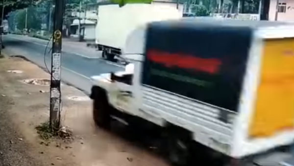 கிரேட் எஸ்கேப்... இந்த ஆண்டின் பெரிய அதிர்ஷ்டசாலி இவர்தான்... பிரம்மிப்பில் உறைய வைக்கும் வீடியோ...