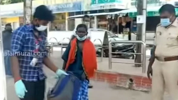 1,350 கிலோ மீட்டர்... மும்பையில் இருந்து சென்னைக்கு நடந்தே வந்த முதியவர்... மனதை உருக்கும் பின்னணி