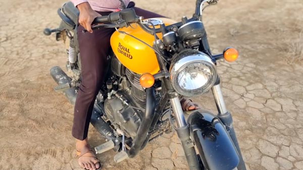 டிஜிட்டல் தரத்திலான திசைக்காட்டும் கருவியுடன் ராயல் என்பீல்டு மீட்டியோர் 350... ஸ்பை படங்கள் இதோ...