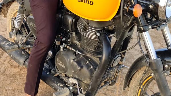டிஜிட்டல் தரத்திலான திசைக்காட்டும் கருவியுடன் ராயல் என்பீல்டு மீட்டியோர் 350... ஸ்பை படங்கள் இதோ...