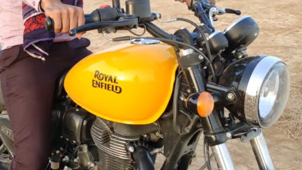 டிஜிட்டல் தரத்திலான திசைக்காட்டும் கருவியுடன் ராயல் என்பீல்டு மீட்டியோர் 350... ஸ்பை படங்கள் இதோ...