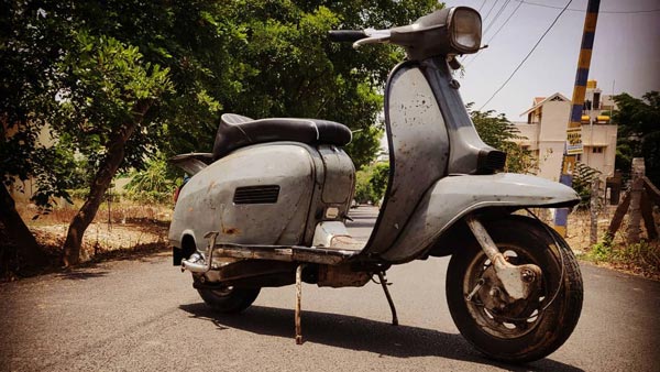இந்தியாவின் ஒரே 2-சிலிண்டர் லம்ப்ரெட்டா ஸ்கூட்டர்... செலவான தொகை சுமார் ரூ.2.5 லட்சம்...