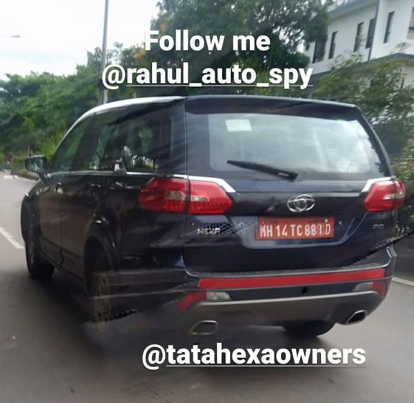 டாடா ஹெக்ஸாவில் புதியதாக 4x4 வேரியண்ட்...? தொழிற்சாலைக்கு அருகே சோதனை ஓட்டம்...