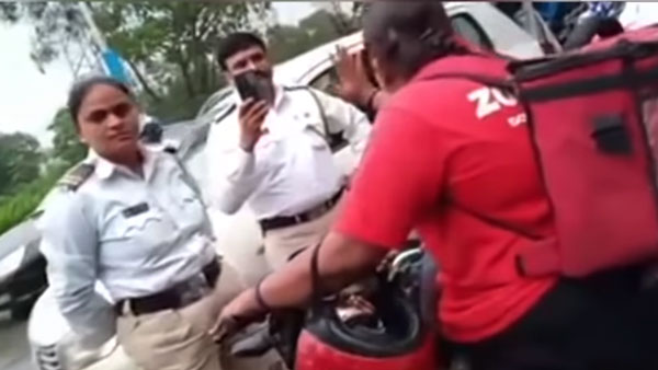 போலீசாரை தகாத வார்த்தைகளில் திட்டிய டெலிவரி கேர்ள்! இப்படி ஒரு தண்டனையை எதிர்பார்த்திருக்க மாட்டார்