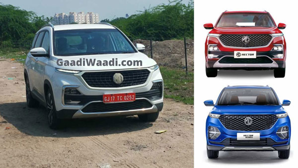 புதிய க்ரில், 17 இன்ச்சில் அலாய் சக்கரங்கள்... மிரள வைக்க வருகிறது எம்ஜி ஹெக்டர் ஃபேஸ்லிஃப்ட்...