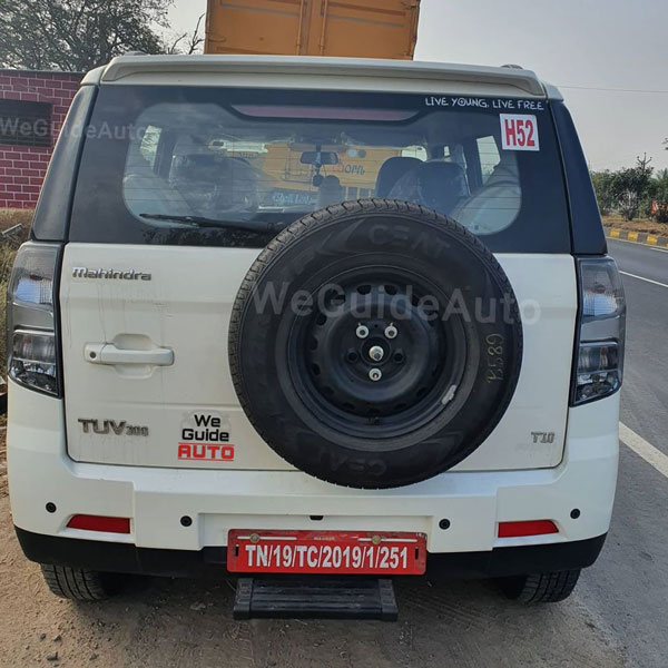 தீபாவளியை குறிவைத்துவரும் புதிய மஹிந்திரா டியூவி300 ஃபேஸ்லிஃப்ட் கார்... மீண்டும் சாலை சோதனையில்...