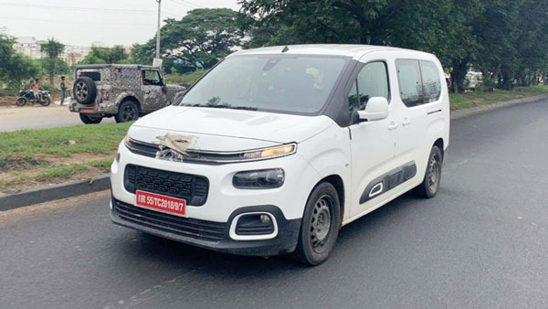 ஏழு-இருக்கை சிட்ரோன் பெர்லிங்கோ எம்பிவி கார் இந்தியாவில் சோதனை! கதிகலங்கும் கியா கார்னிவல்