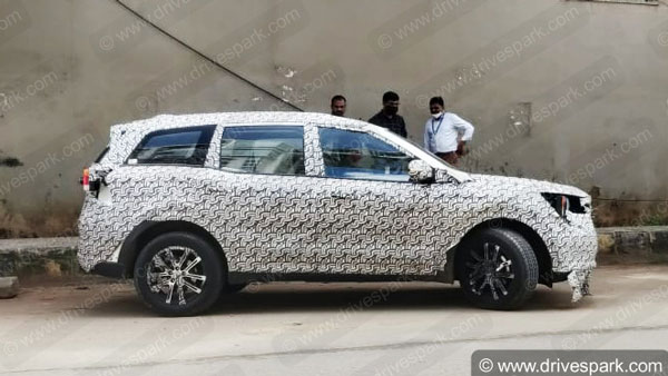பென்ஸ் கார்களுக்கு இணையான தொடுத்திரைகளுடன் 2021 மஹிந்திரா எக்ஸ்யூவி500!! ஸ்பை படங்கள் லீக்