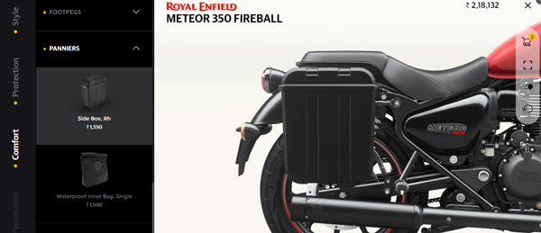 ராயல் என்பீல்டு மீட்டியோர்350 பைக்கிற்கான ஆக்ஸஸரீகள் இவைதான்!! பொருத்தினால் பைக் தாறுமாறாக இருக்கும்