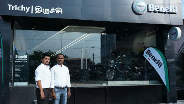 திருச்சியில் பெனெல்லி நிறுவனத்தின் புதிய பைக் ஷோரூம் திறப்பு!
