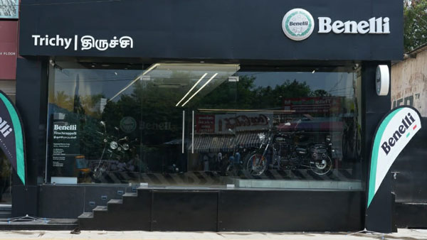 திருச்சியில் பெனெல்லி நிறுவனத்தின் புதிய பைக் ஷோரூம் திறப்பு!