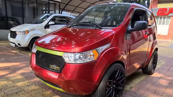 செமயா இருக்கு... மஹிந்திரா இ2ஓ எலெக்ட்ரிக் காரில் செய்யப்பட்ட சூப்பரான மாடிஃபிகேஷன்... என்னனு தெரியுமா?