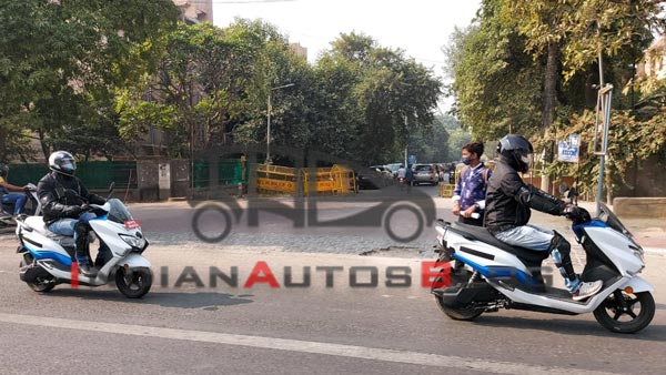 கேமிராவின் கண்களில் சிக்கிய சைலென்சர் இல்லா பர்க்மேன் ஸ்கூட்டர்... ஆவலை எகிர செய்யும் புகைப்படங்கள்!!
