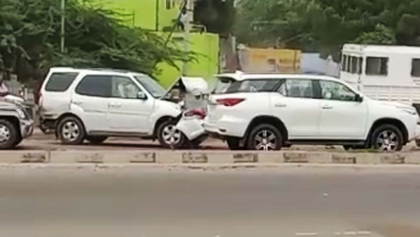 முதல்வர் எடப்பாடி பழனிசாமியின் கான்வாயில் வந்த கார்கள் விபத்தில் சிக்கின... காரணம் என்னனு தெரியுமா?