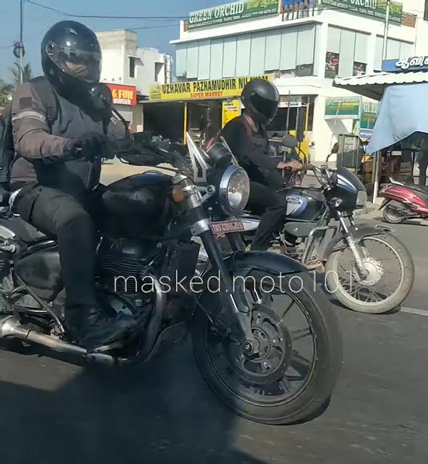 மீண்டும் சோதனையில் புதிய 650சிசி ராயல் என்பீல்டு பைக்- யப்பா... எக்ஸாஸ்ட் சத்தம் என்ன இப்படி இருக்கு?!