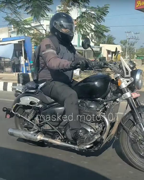 மீண்டும் சோதனையில் புதிய 650சிசி ராயல் என்பீல்டு பைக்- யப்பா... எக்ஸாஸ்ட் சத்தம் என்ன இப்படி இருக்கு?!