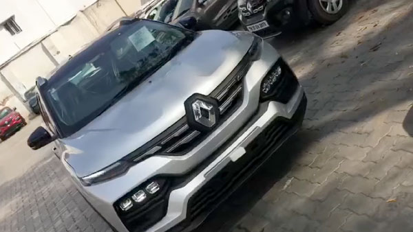 அட்டகாசமான ஸ்டைலில் சில ஷோரூம்களுக்கு வந்தது புதிய ரெனால்ட் கிகர்!! அறிமுகம் மிக விரைவில்...