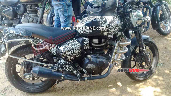 மிக நெருக்கமாக சாலையில் காட்சிதந்த ராயல் என்பீல்டின் புதிய தயாரிப்பு... ஹண்டர்!! செம்ம ஸ்டைலு...