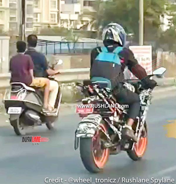 முதல் முறையாக கேமிராவின் கண்களில் கேடிஎம் பைக்! இது என்ன மாடலா இருக்கும்?.. ரொம்ப யோசிக்காதீங்க நீங்க எதிர்பார்த்ததுதான்!