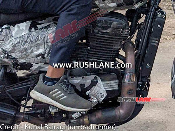 எந்த மாதிரியான பைக்கா இருக்கும் இது? இணையத்தில் வைரலாகும் ஸ்பை படங்கள்!!