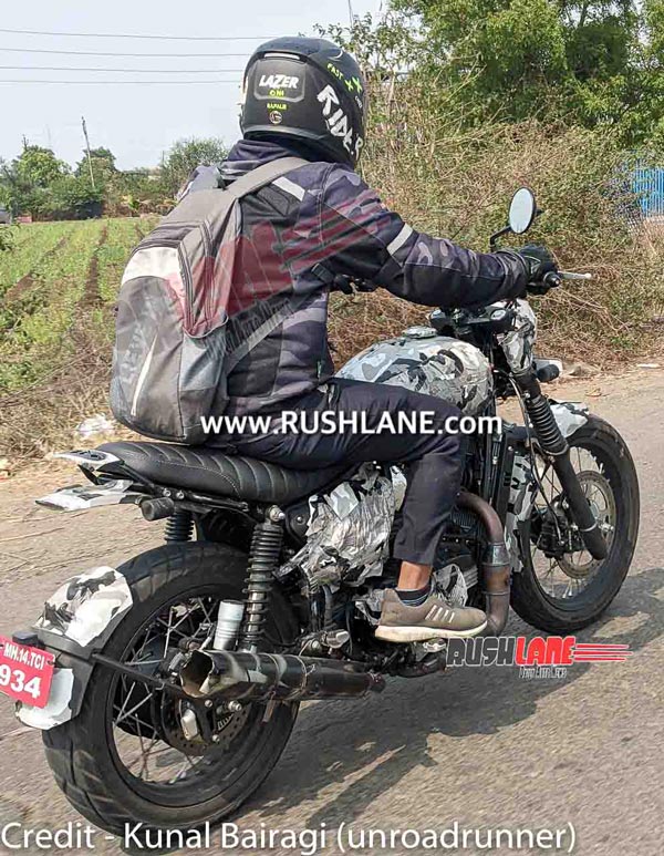 எந்த மாதிரியான பைக்கா இருக்கும் இது? இணையத்தில் வைரலாகும் ஸ்பை படங்கள்!!
